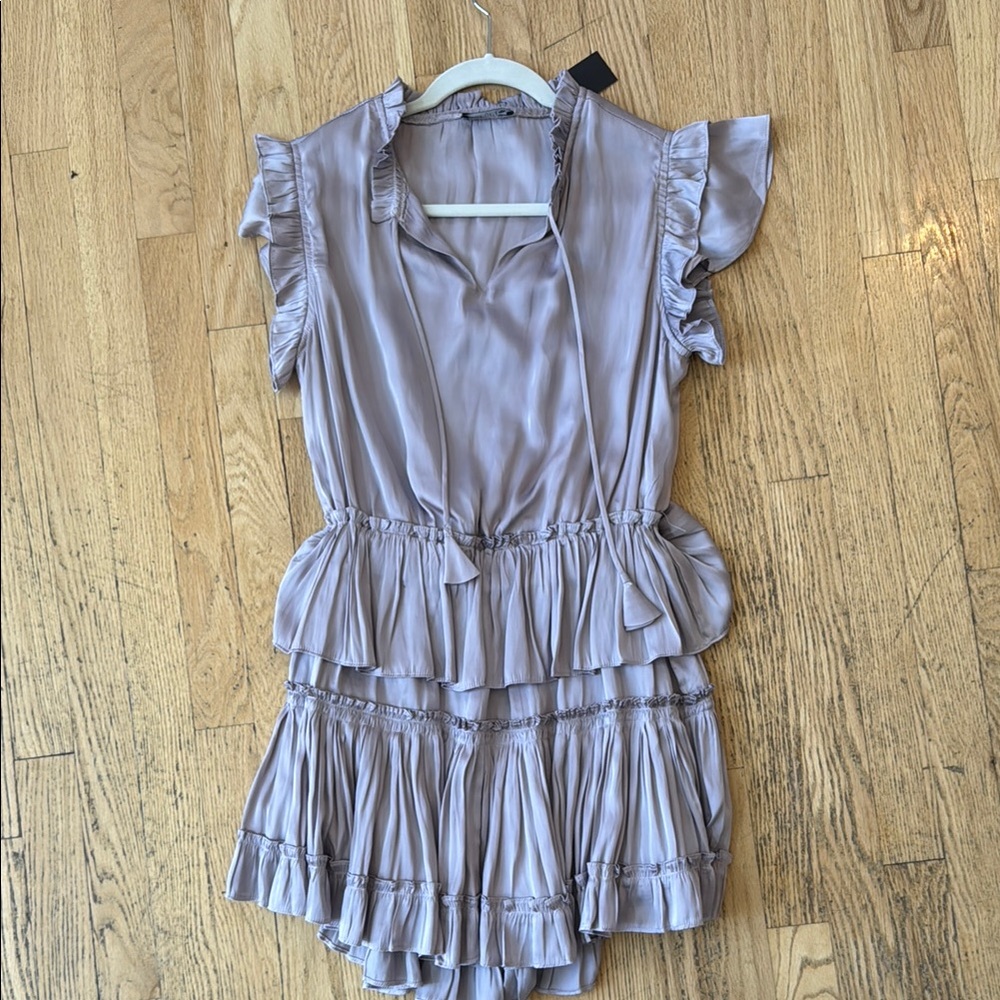 The Reset Women's Mini Dress in Light Gray